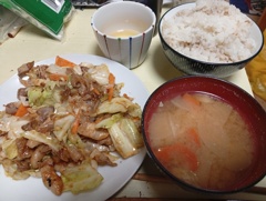 ホイコーロー定食