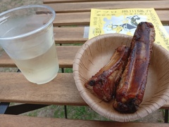 イベントで屋外飲み