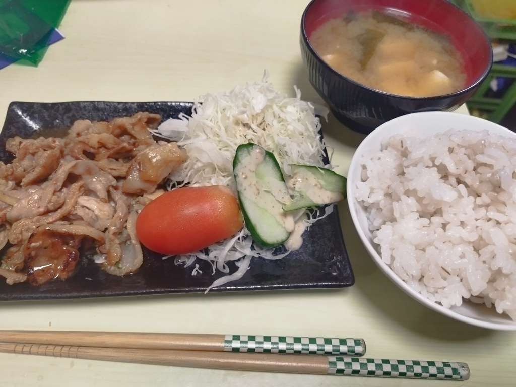 豚ジンギスカン定食