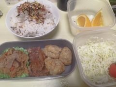 カルビ弁当