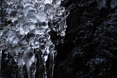 御岳山ロックガーデンの氷の世界14