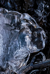 御岳山ロックガーデンの氷の世界7