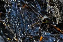 御岳山ロックガーデンの氷の世界13