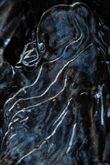 御岳山ロックガーデンの氷の世界10