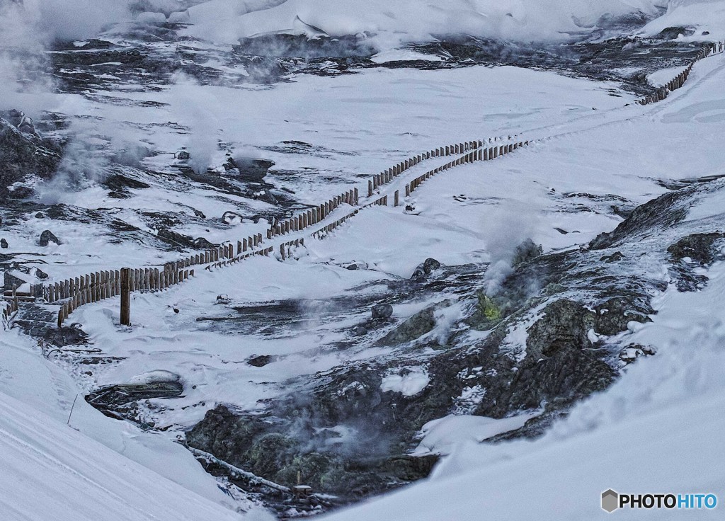 立山室堂平にて 5