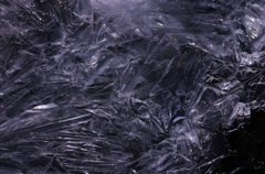 御岳山ロックガーデンの氷の世界４