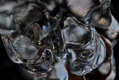 御岳山ロックガーデンの氷の世界9