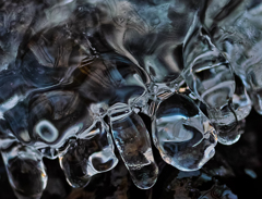 御岳山ロックガーデンの氷の世界18