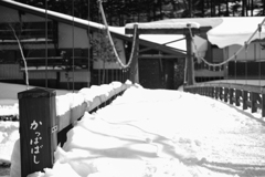 厳寒の上高地19