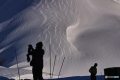 立山室堂平にて 4