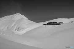 立山室堂平にて 2