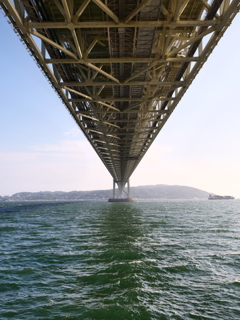 淡路島まで一直線