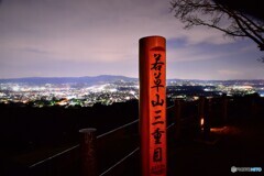 若草山からの夜景01