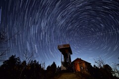 鶴姫公園の星空