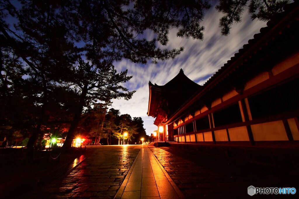 ある日の東大寺周辺