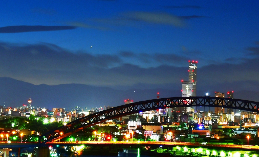 なみはや大橋からの千歳橋01