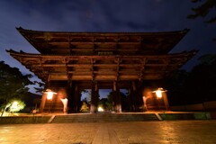 奈良公園の夜