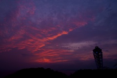 江ノ島の夕焼け