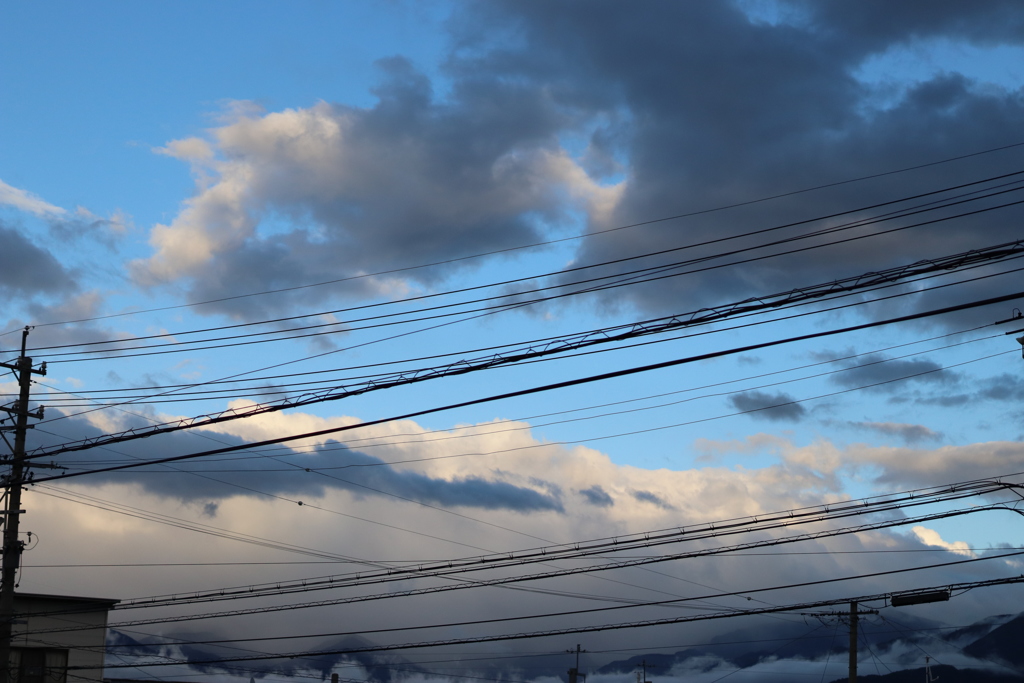 雨上がりの空