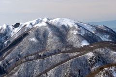 メルヘンな雪山