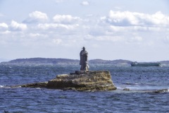 長閑な半島の海