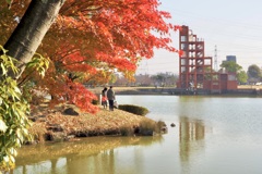  Walking in Ochiai Park in Kasugai City