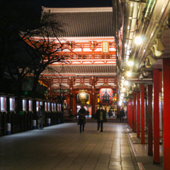 夜の浅草