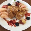 桃のフレンチトースト
