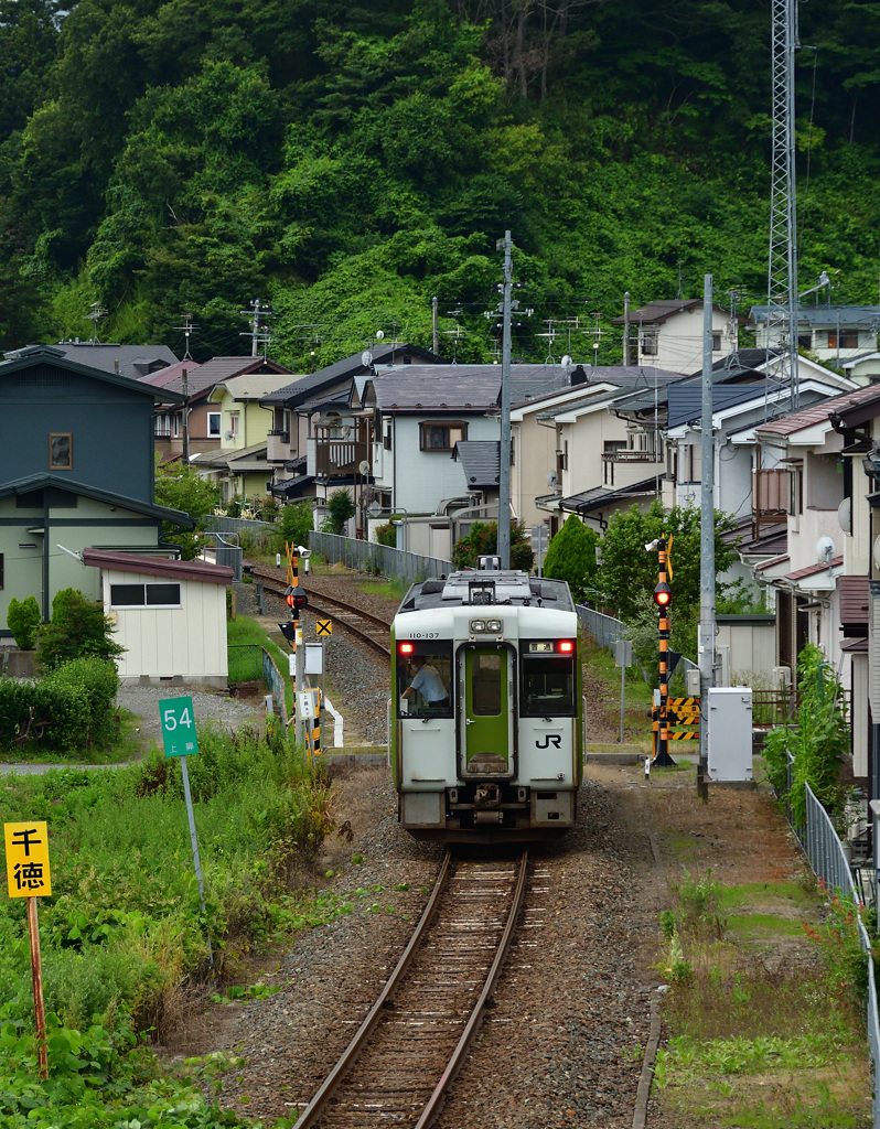 JR山田線・盛岡行き