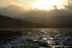 荒れた山田湾