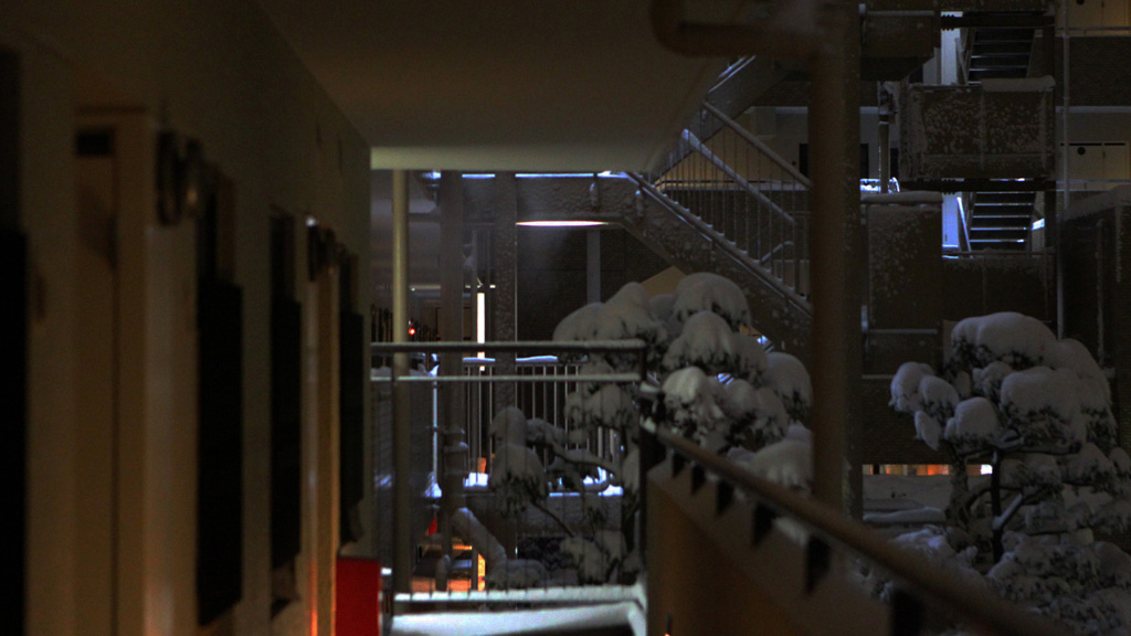 関東地方大雪の夜