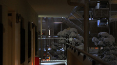 関東地方大雪の夜