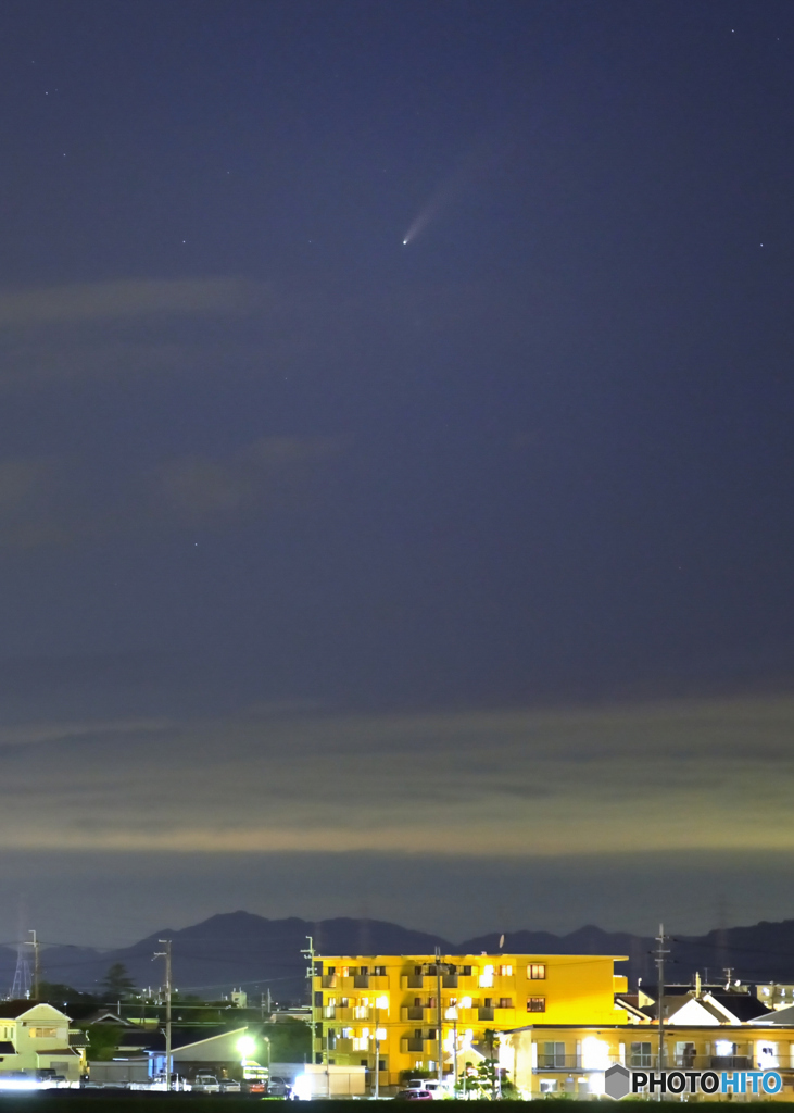 ネオワイズ彗星　無料合成ソフト