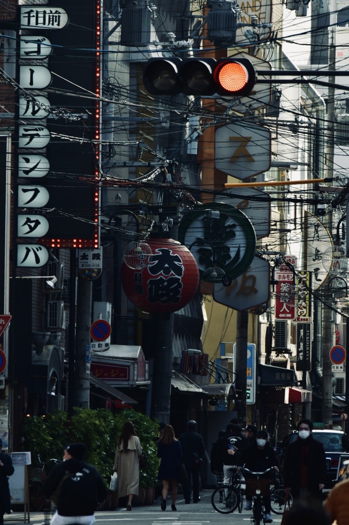 千日前　鳥よし付近