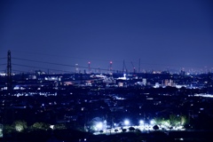 枚方市と交野市の夜景