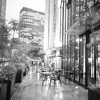 雨のスタバ