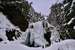 善五郎の滝氷瀑