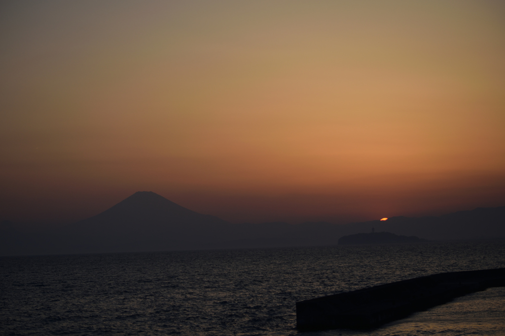 Sunset of Enoshima 1