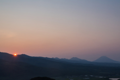 ニセコ連峰からの夜明け