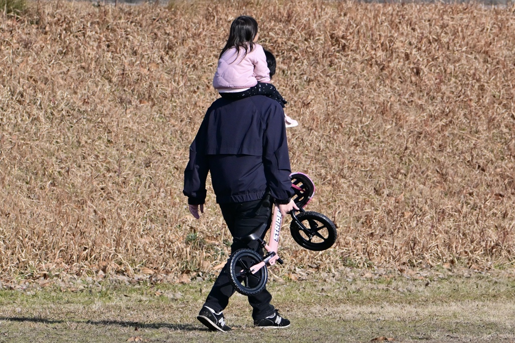 お父さんがんばれ〜＾＾