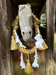 神社の神馬