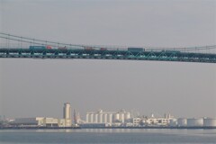 ロングビーチ海上の大橋