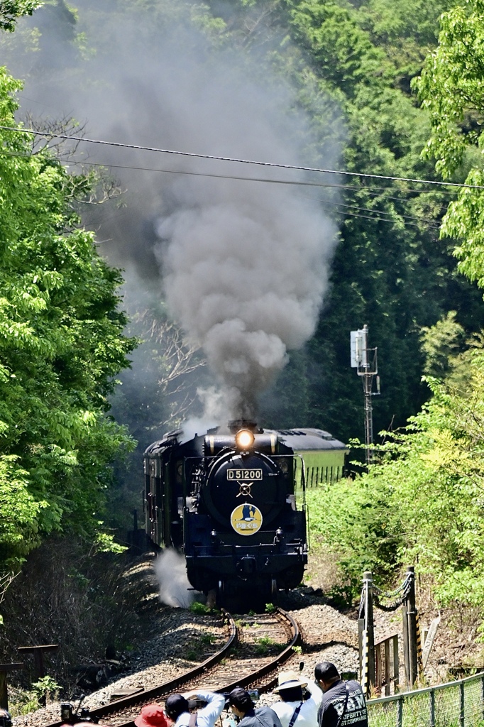 帰ってきたSL山口号