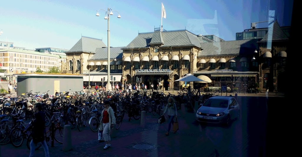 ヨーテボリ駅の風景
