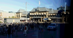 ヨーテボリ駅の風景