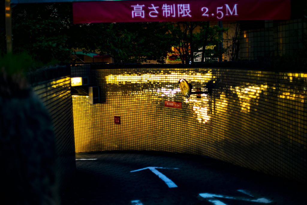 駐車場入り口