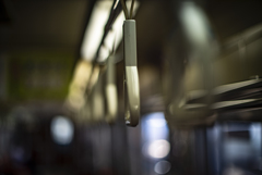 地下鉄　つり革