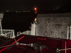 帰りのフェリー