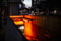 地下駐車場