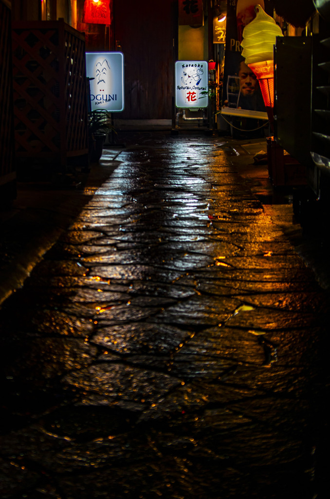 石畳の路地